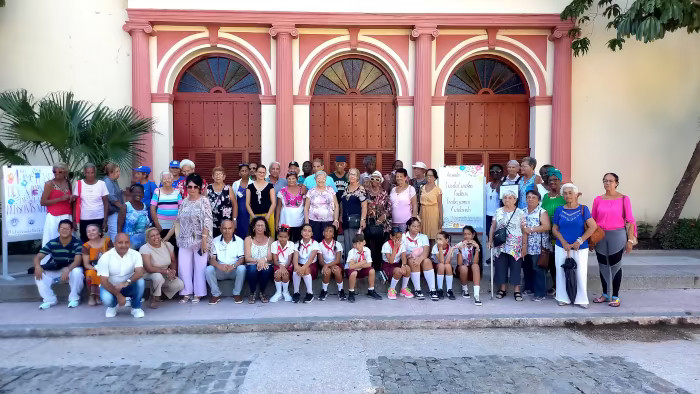 Fotos: De la autora Por una vejez sana, una jornada de