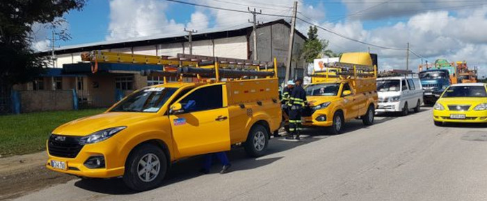 Eléctricos de Camagüey parten haci