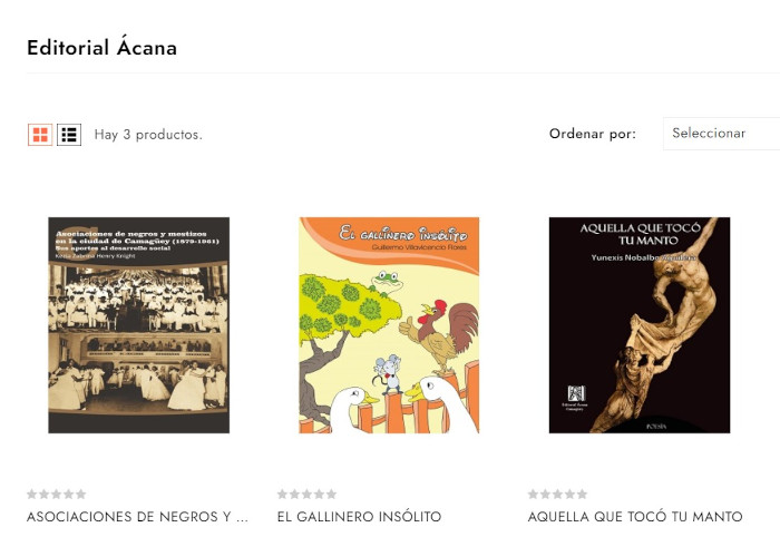 Fotos: Cortesia de Ácana Asoma editorial Ácana al mercado digital