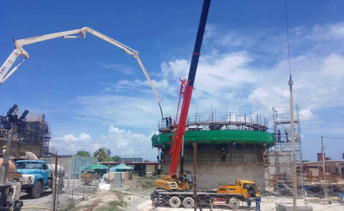 Finalizan construcción del primer silo en Fábrica de Cemento