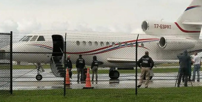 Confiscación ilegal de avión presidencial venezolano