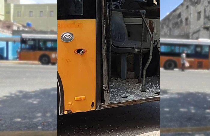 Foto: Tomada del perfil de facebook de Asamblea Municipal del Poder Popular Centro Habana  Detenido quien dañó ómnibus urbano habanero