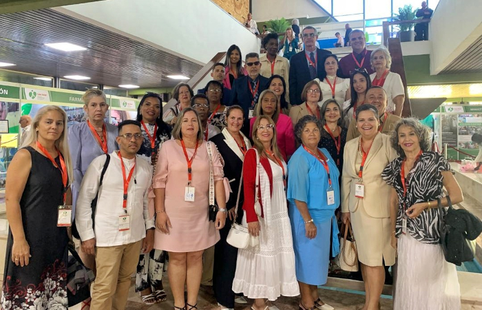 La delegación camagüeyana fue la segunda más grande del país, integrada por 46 miembros entre especialistas de diferentes áreas clínicas, investigadores y estudiantes. Fotos: Cortesía de los delegados Experiencia camagüeyana en V Con