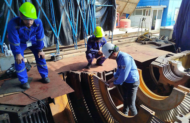 Avanza reparación capital de la unidad 4 de termoeléctrica de Cienfuegos