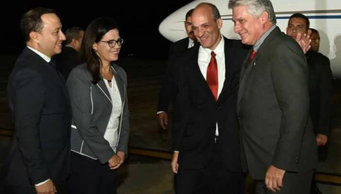 Presidente cubano en Caracas para toma de posesión de Maduro