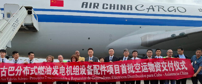 Con repuestos chinos reparan grupos electrógenos