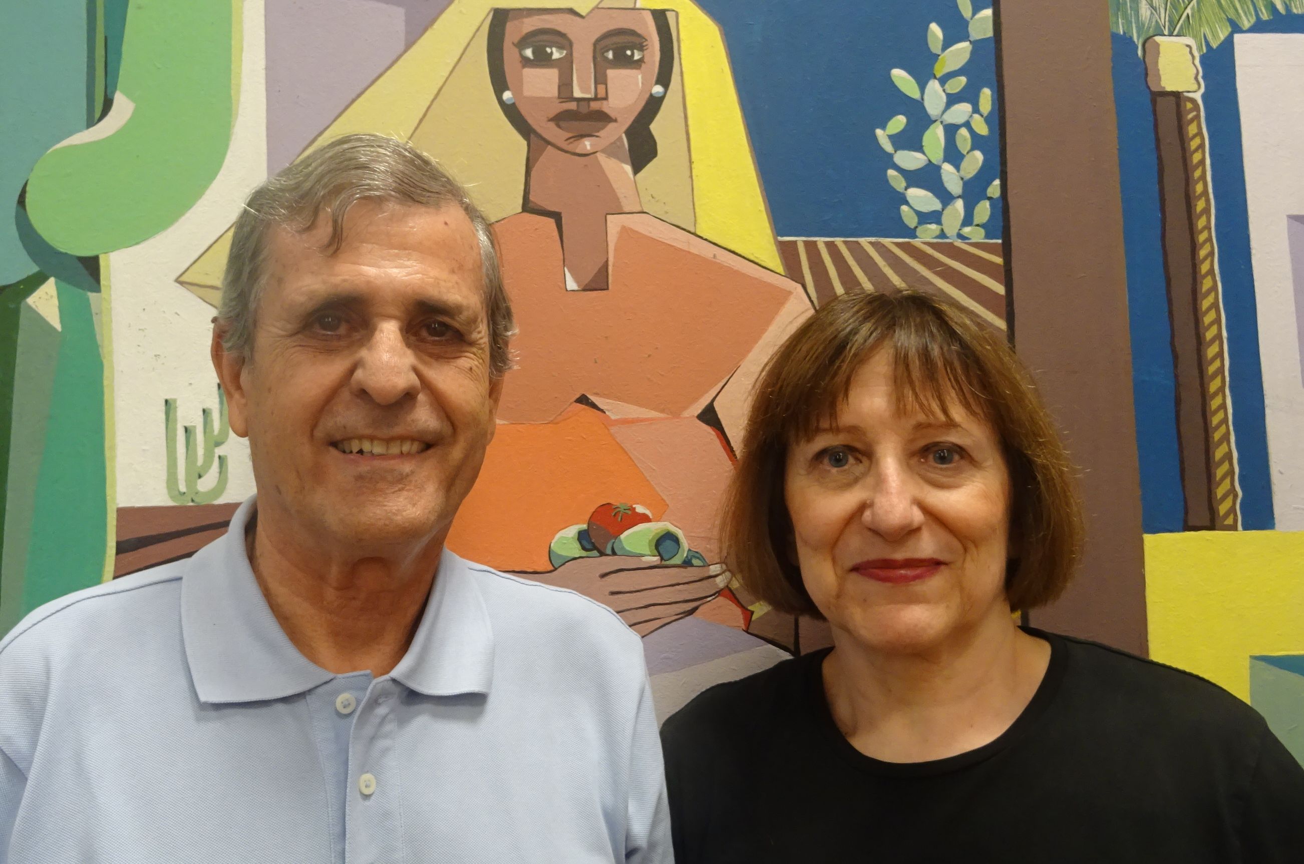 Manuel Darias y Laaura Pérez Vernetti salón de Santa Cruz 2024
