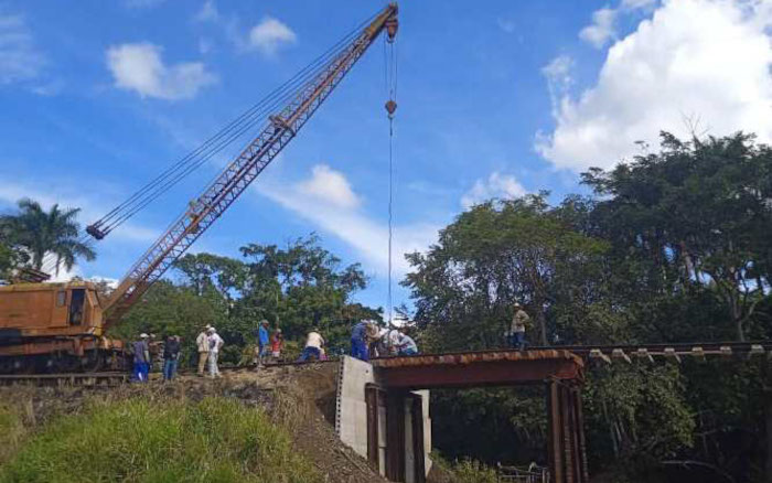 Nuevo puente ferroviario permitirá reabrir paso entre Nuevitas y Santa Clara