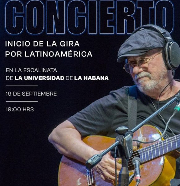 Nueva gira latinoamericana de Silvio Rodríguez