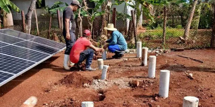 Paneles fotovoltaicos aseguran abasto de agua 