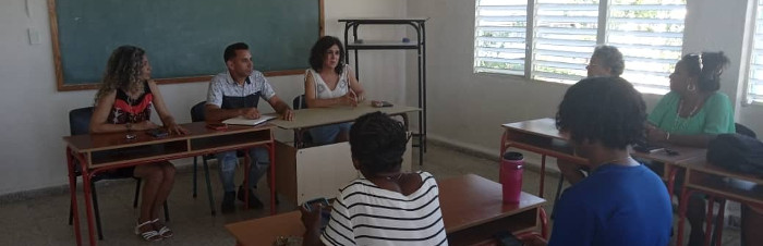 Importante académica española en la Universidad de Camagüey