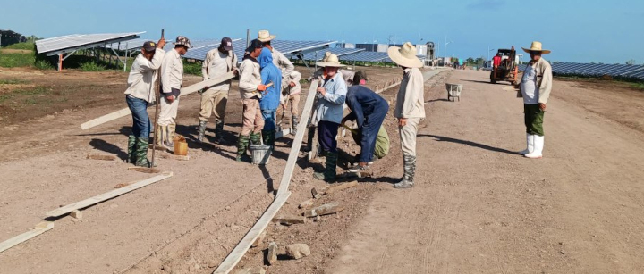 Agilizan acciones para sincronizar parque solar fotovoltaico Luaces (+Fotos)