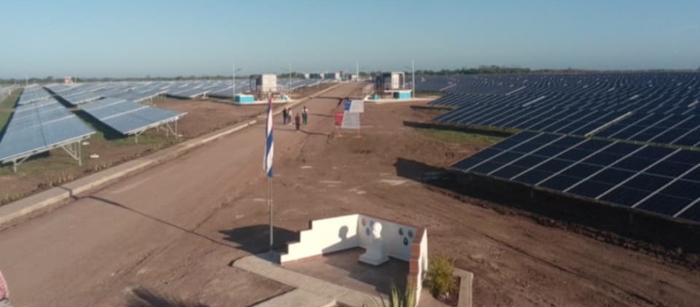 Parqueo fotovoltaico Luaces sincronizó al sistema electro energético nacional