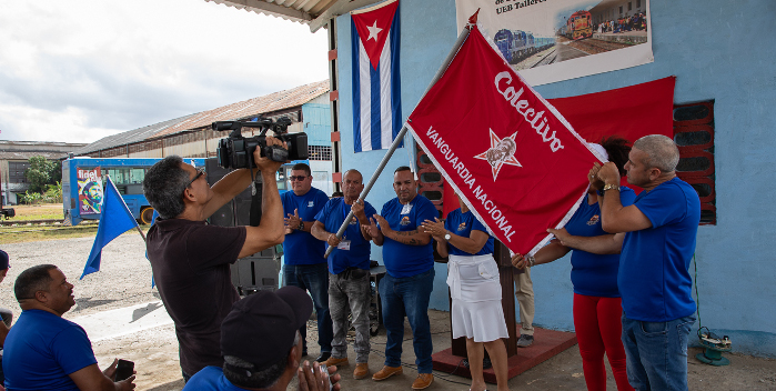 Vanguardia Nacional para ferroviarios de Camagüey