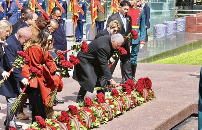Foto: Tomada de acn.cu De impresionante califica presidente cubano desfile en Moscú