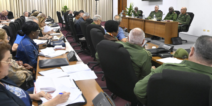 Dirigió Díaz-Canel reunión sobre rec