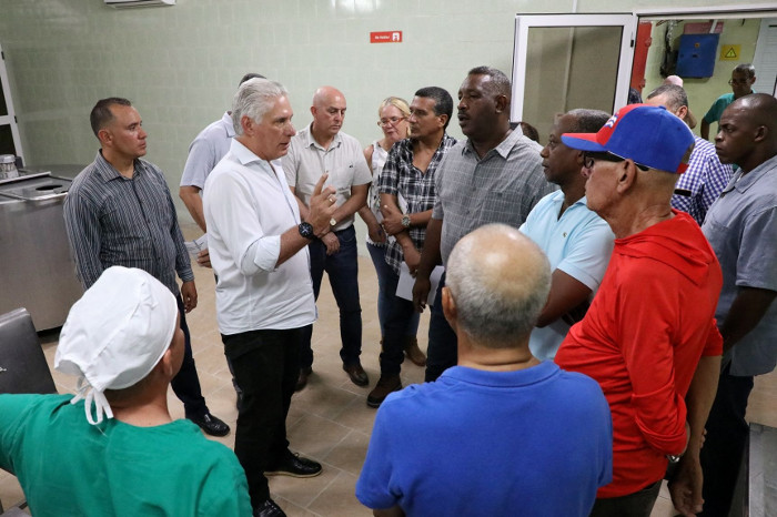 Díaz-Canel en Florida