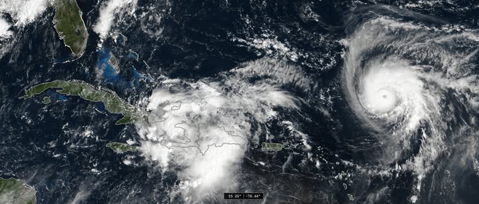 Lluvias fuertes en el oriente de Cuba