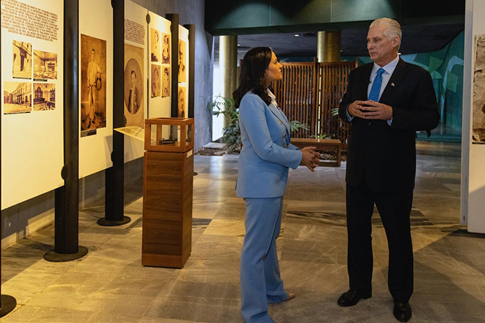 Entrevista concedida por Díaz-Canel a Kristen Welker, de NBC News