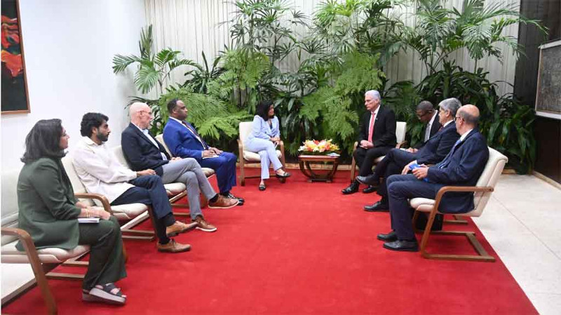 Presidente cubano expone a congresistas de EE.UU. daños del bloqueo 