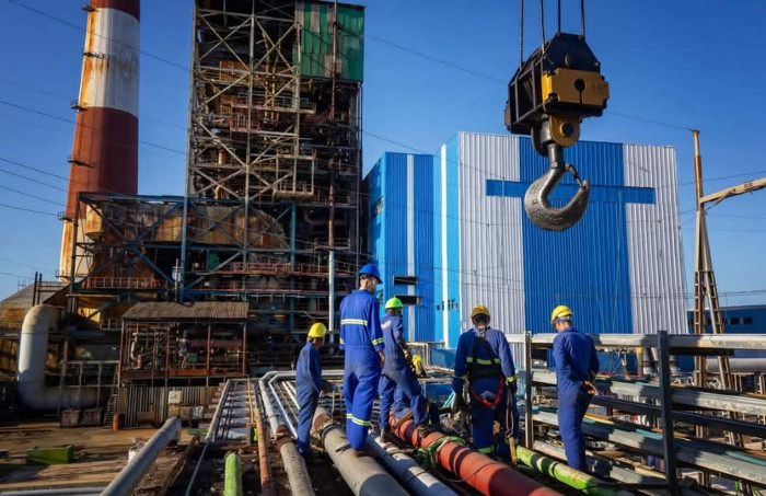 Enfrían caldera de la CTE Antonio Guiteras