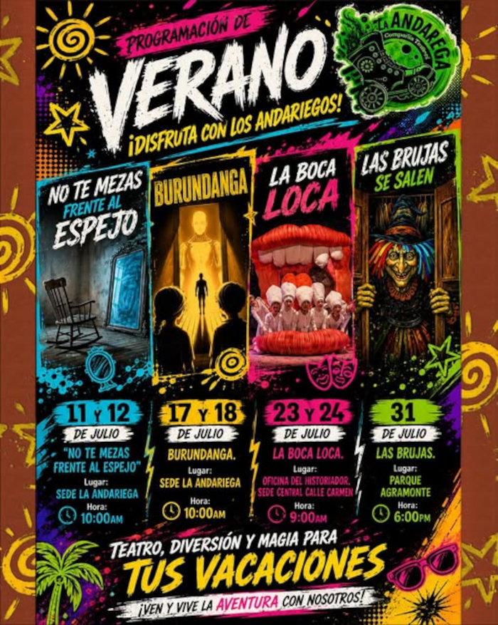 La Andariega abre su verano con No te mezas frente al espejo