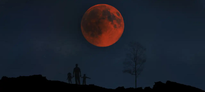 Eclipse total de Luna martes 3 de marzo