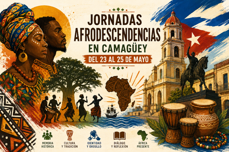 Jornadas Afrodescendencias en Camagüey a finales de mayo