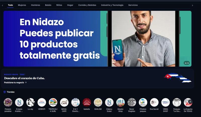Nidazo, la nueva plataforma de come