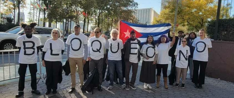 Bloqueo No, solidaridad con Cuba frente a la ONU